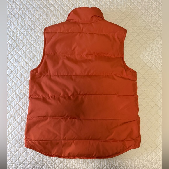 Theory Orange Down Puffer Vest - Picture 3 of 8